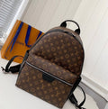 Mochila estilo lujo con estampado clásico